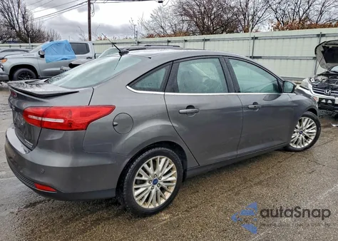 2016 Ford Focus Titanium from USA, damaged, VIN 1FADP3J27GL230051